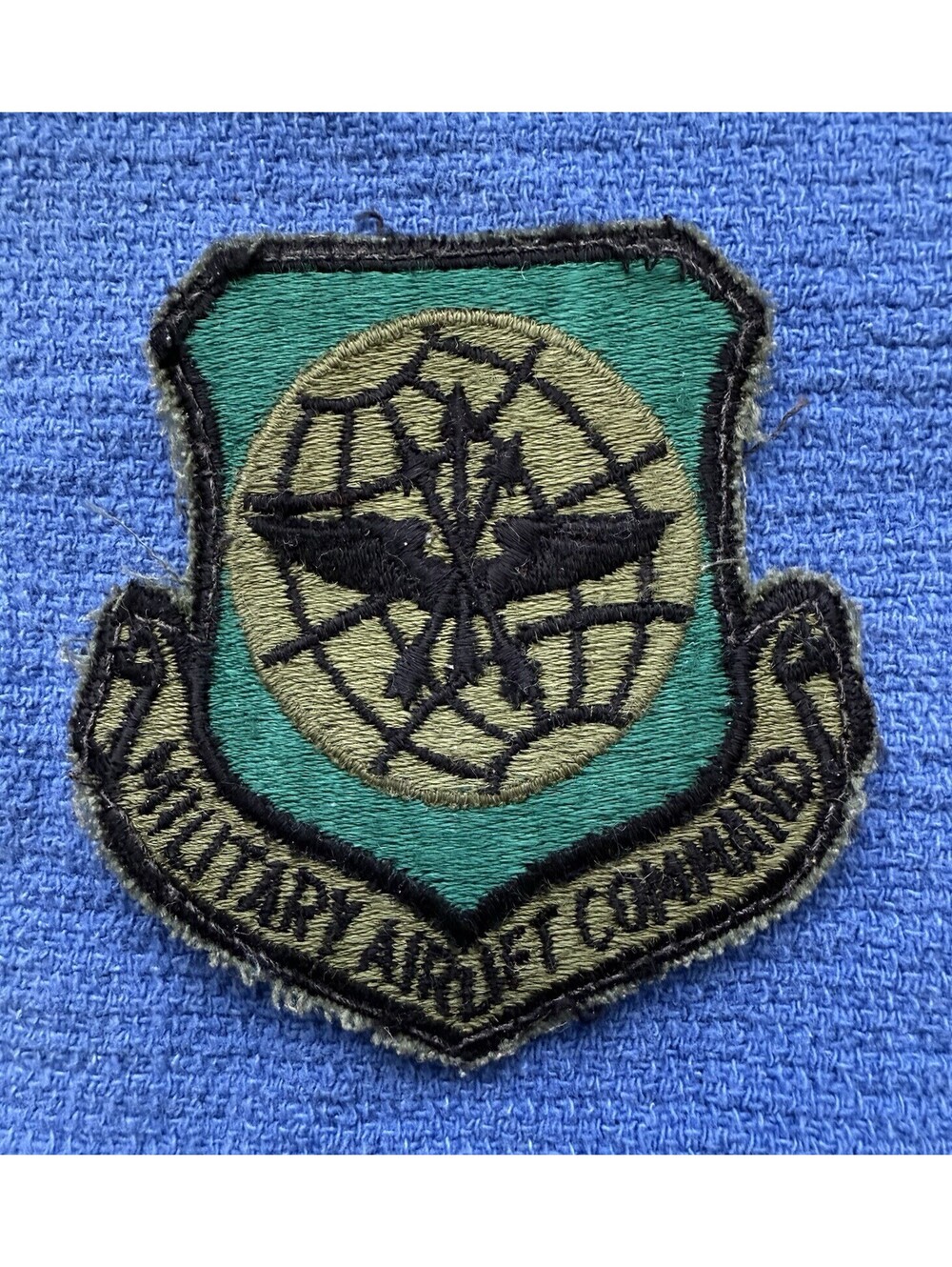VTG Military Airlift Command Air Force USAF US Military Subdued Patch